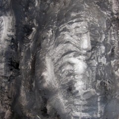 Dotyk 30, papier, akryl, 50 cm x 32,5 cm, 2012